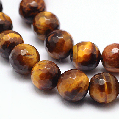 Natural Tiger Eye Beads Strands G-F260-02-6mm-1