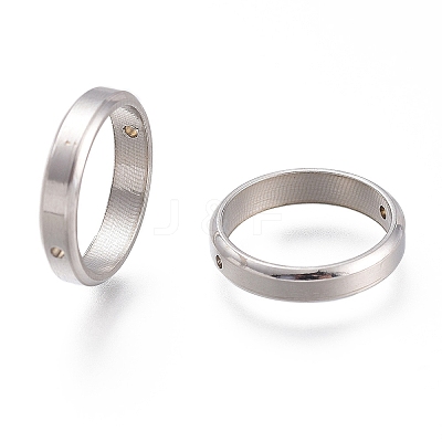 Non-Tarnish 201 Stainless Steel Bead Frames STAS-L262-05B-P-1