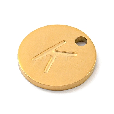 Ion Plating(IP) 304 Stainless Steel Pendants FIND-M017-02G-K-1