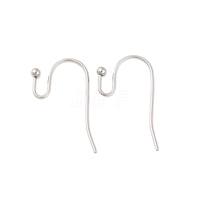 Tarnish Resistant 316 Surgical Stainless Steel Earring Hooks STAS-I045-03-1