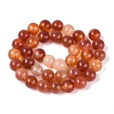 Dyed Natural Agate Beads Strands G-Q606-45A-04-1