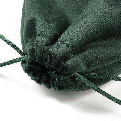 Velvet Jewelry Drawstring Storage Pouches ABAG-P013-02B-05-1