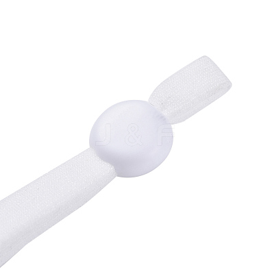 Hollow Flat Nylon Elastic Band AJEW-E034-85B-1