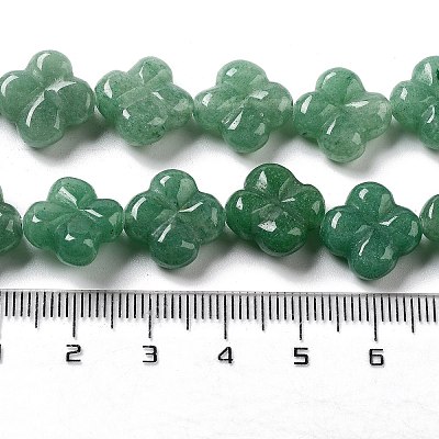Natural Green Aventurine Beads Strands G-P520-A02-01-1