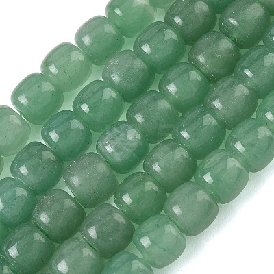 Natural Green Aventurine Beads Strands GG-CBA9281-D01-9x10mm-1