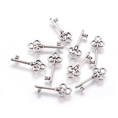 Tibetan Style Alloy Pendants TIBEP-16626-AS-NR-1
