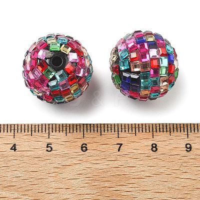 Acrylic Rhinestone Beads OACR-D307-01A-20mm-1