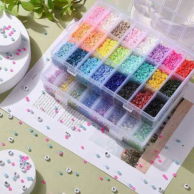 DIY Beads Jewelry Kits DIY-JQ0001-09-4mm-1