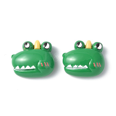 Opaque Resin Cabochons CRES-P023-02A-1