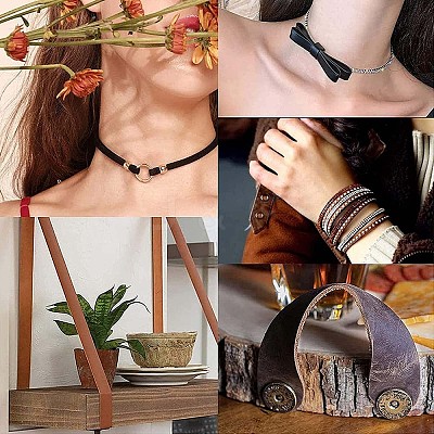 Flat Cowhide Leather Cord WL-GF0001-08E-01-1