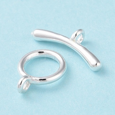 Eco-friendly Brass Toggle Clasps LS-KK-D082-12S-1