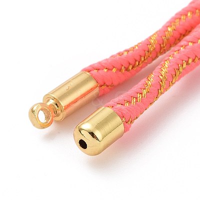Nylon Cord Silder Bracelets MAK-C003-03G-05-1