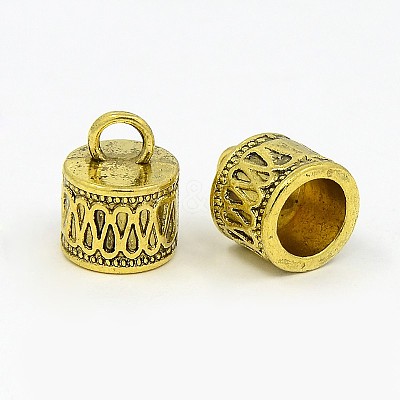 Tibetan Style Cord Ends LS-GLF10311Y-1