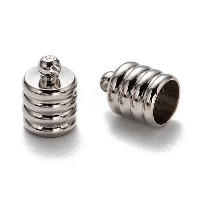 Brass Cord Ends LS-KK-D218-11x8-P-1