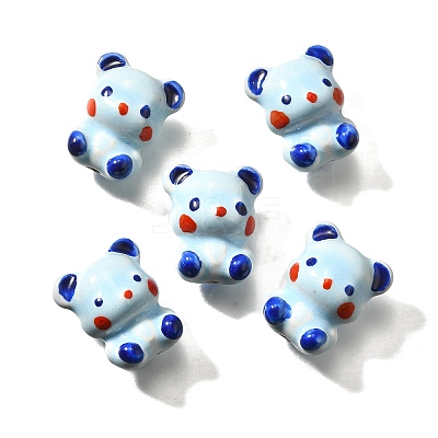 Handmade Porcelain Beads PORC-S002-06B-1