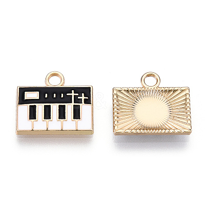 Eco-Friendly Zinc Alloy Charms FIND-N048-59E-NR-1
