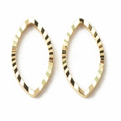 Brass Linking Rings KK-F831-016A-G-RS-1