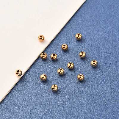 Brass Spacer Beads KK-F824-101C-G-1