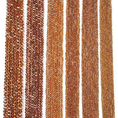 Electroplate Glass Beads Strands EGLA-A044-T8mm-B04-1