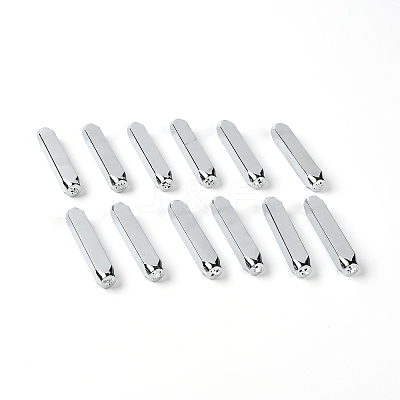 Electroplate Steel Stamps AJEW-WH0002-94-1