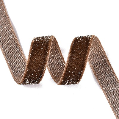 Glitter Sparkle Single Face Velvet Ribbon SRIB-Q023-01A-12-1