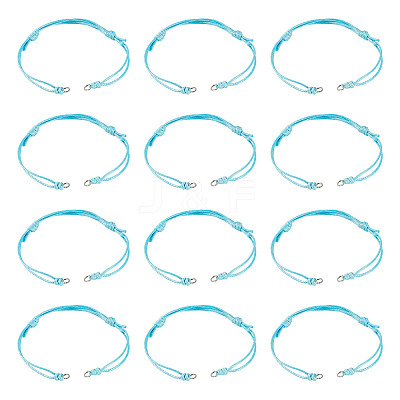 20Pcs Waxed Polyester Cord Bracelet Making AJEW-TAC00088-1