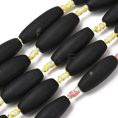 Natural Agate Beads Strands G-B177-A02-02-1