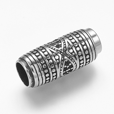 304 Stainless Steel Magnetic Clasps STAS-E136-32-1