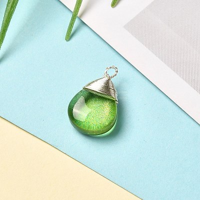 Glass Pendants X-PALLOY-JF00856-1