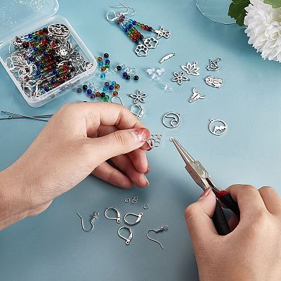 DIY Earring Making Kits DIY-SZ0008-73-1