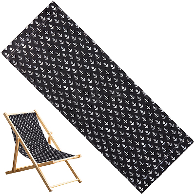 1Pc Anchor Pattern Chair Polycotton Cloth AJEW-GF0015-38H-1