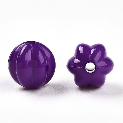 Opaque Acrylic Bead SACR-T017-07E-1