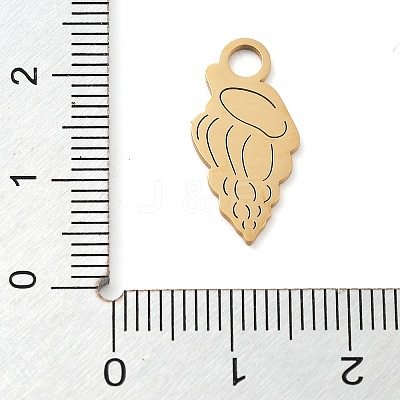304 Stainless Steel Pendants STAS-M076-03G-1