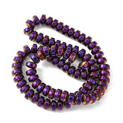 Synthetic Non-Magnetic Hematite Beads Strands G-H020-L01-08-1