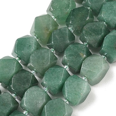 Natural Green Aventurine Beads Strands GG-CBAF8A8-A10-01-1