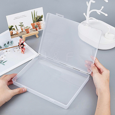Transparent Plastic Bead Containers CON-BC0006-06B-1