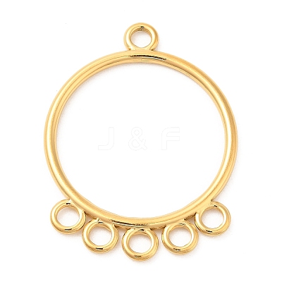 Ion Plating(IP) 304 Stainless Steel Chandelier Component Links STAS-D084-03G-1