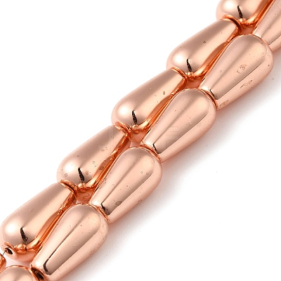 Electroplated Synthetic Magnetic Hematite Beads Strands G-Q1009-F01-01RG-1