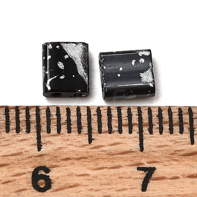 2-Hole Opaque Glass Seed Beads SEED-S023-30C-26-1