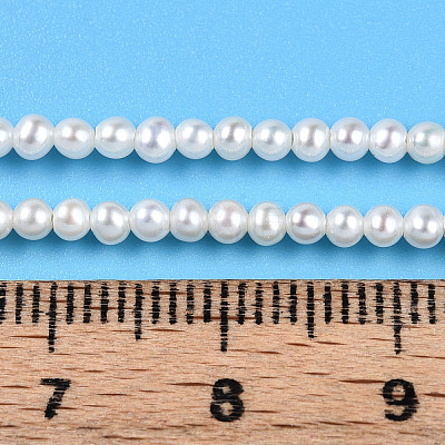 Natural Nucleated Pearl Beads Strands PEAR-N016-02B-1