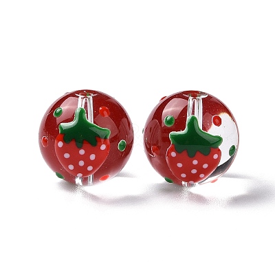 Transparent Glass Beads X-LAMP-B021-03B-14-1