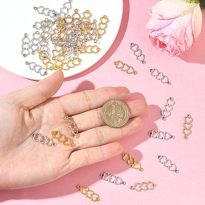 90G 3 Colors Alloy Connector Charms FIND-YW0009-36-1