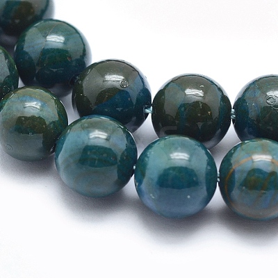 Dyed Natural Gemstone Beads Strands G-F556-8mm-1