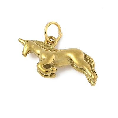 304 Stainless Steel Pendants STAS-P391-01L-G-1
