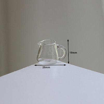Glass Miniature Cup Ornaments BOTT-PW0001-163I-1