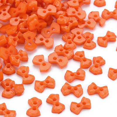 2-Hole Plastic Buttons BUTT-N018-028-01-1