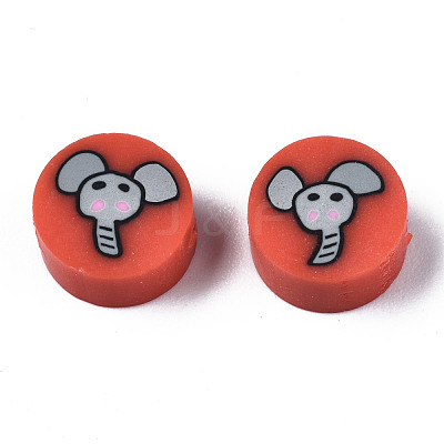 Handmade Polymer Clay Beads CLAY-N008-036G-1
