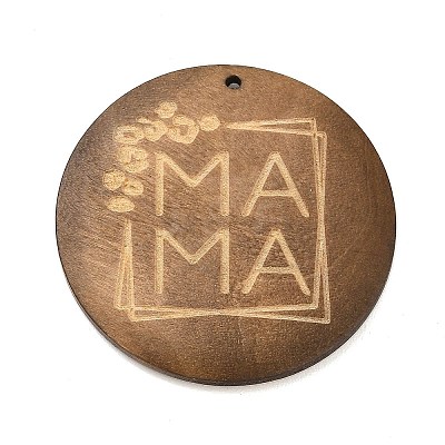 Wood Pendants FIND-Z048-09A-1