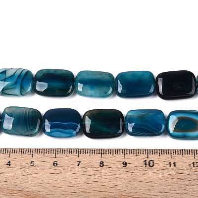 Natural Agate Beads Strands G-N356-03A-06-1