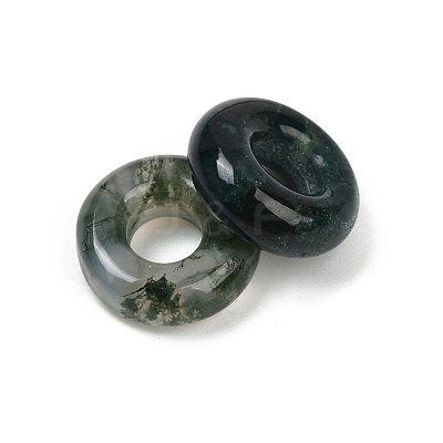 Natural Indian Agate Pendants G-G202-07J-1